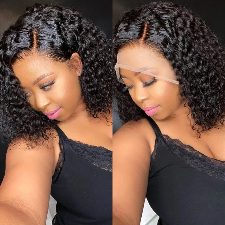 Water Wave Short Bob Wigs