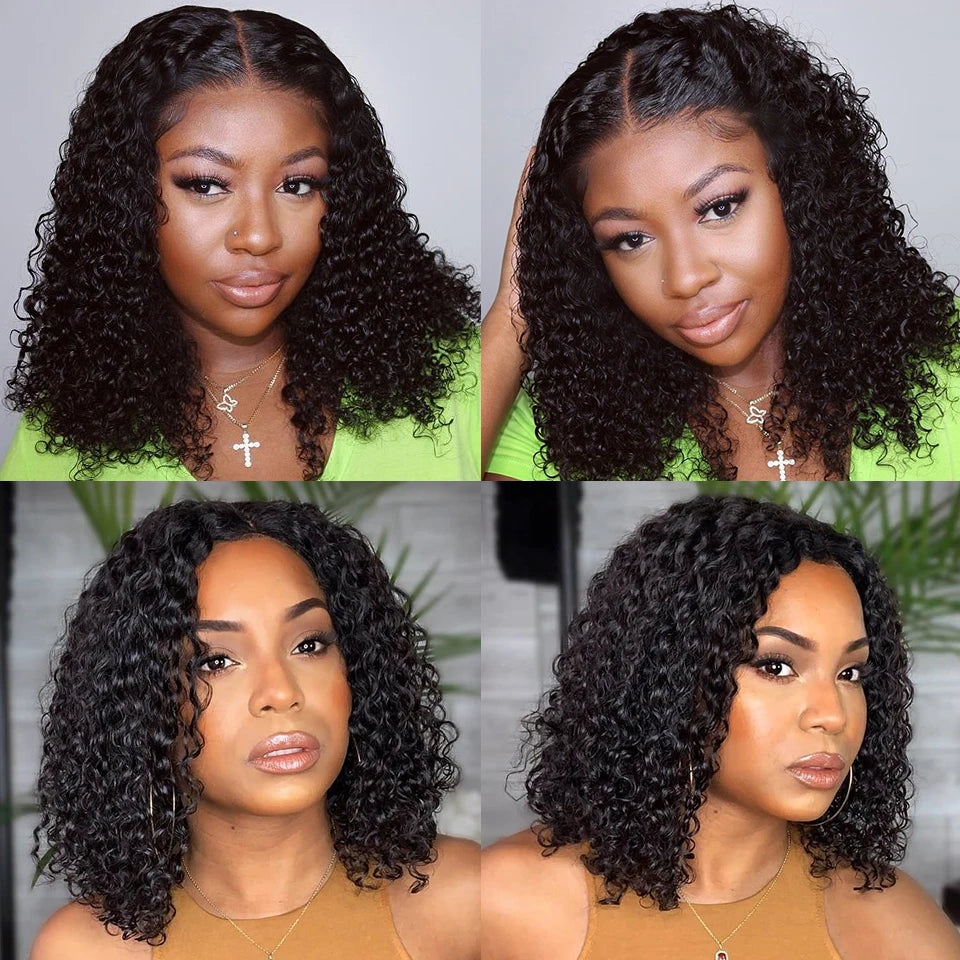 Water Wave Short Bob Wigs