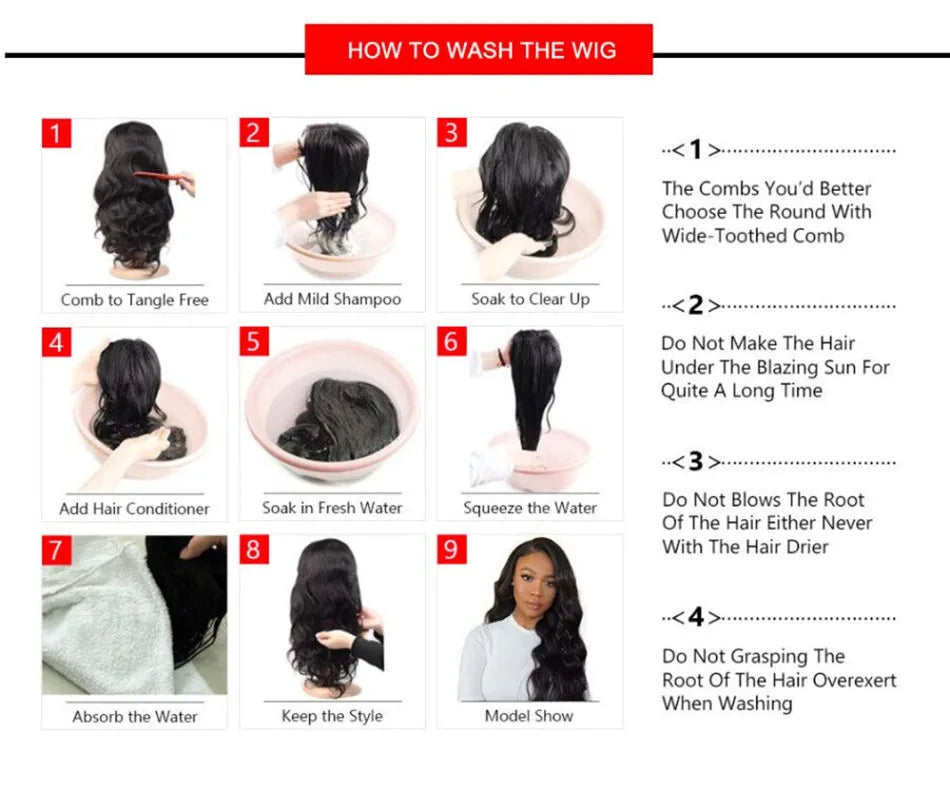 Short Human Hair Wig