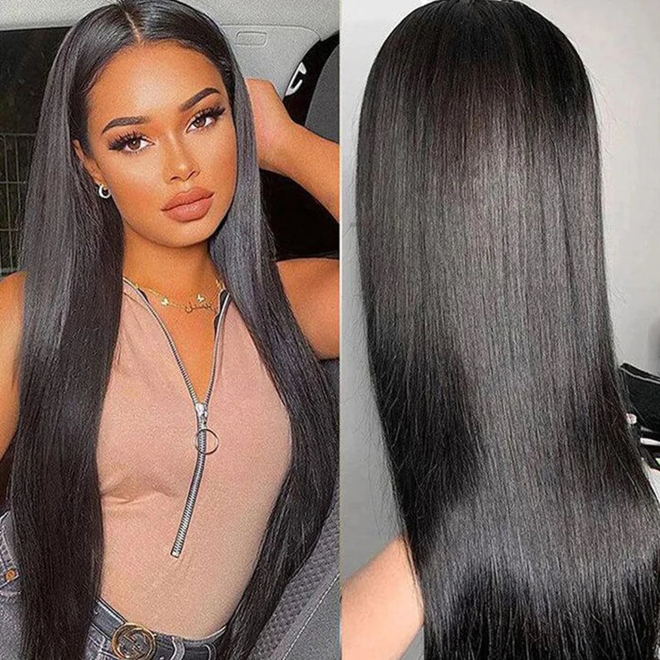Malaysia Remy Silky Straight Gluless wigs