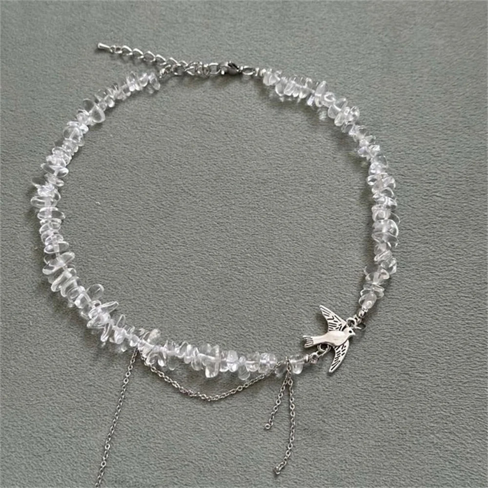Boho Tassel Heart Pendant