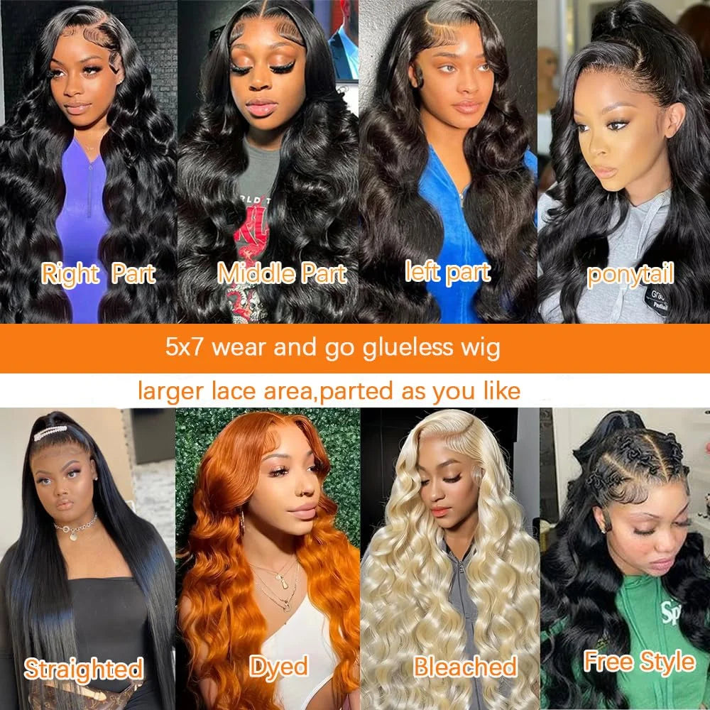 Glueless Body Wave 100%