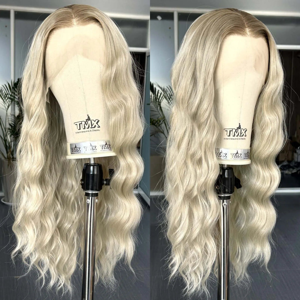 Ombre Ash Blonde Wig