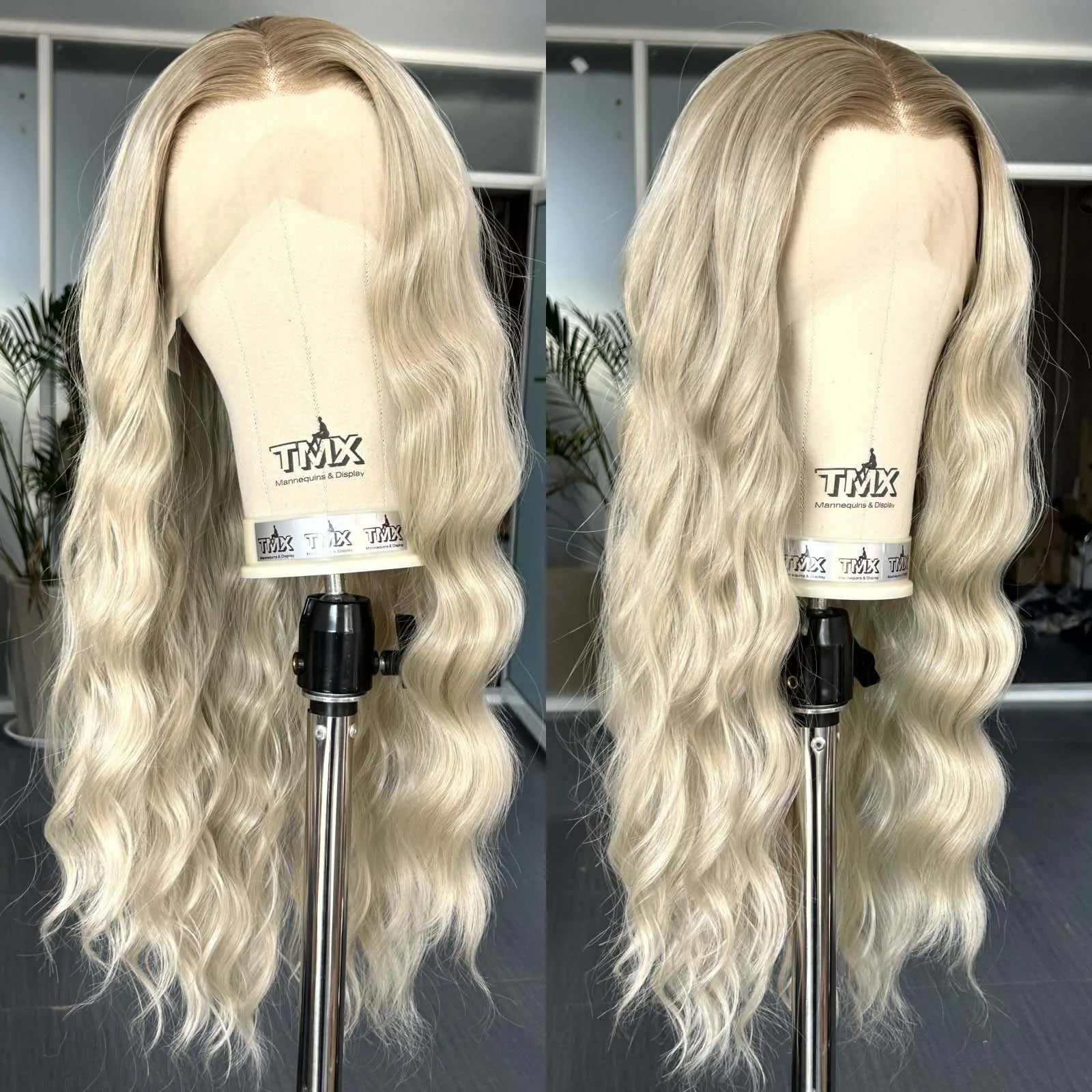 Ombre Ash Blonde Wig