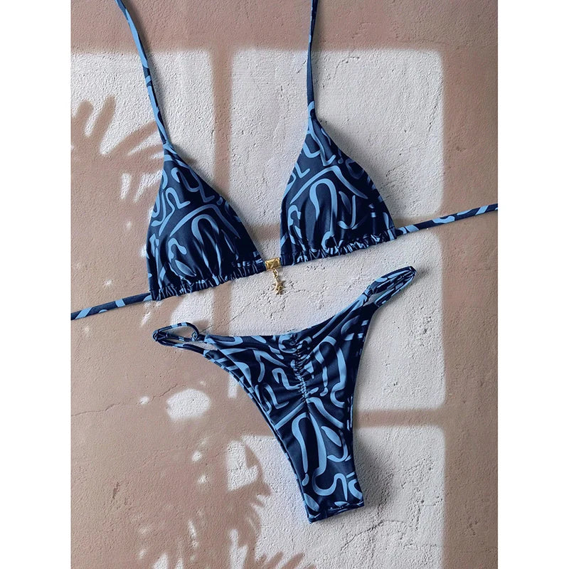 Leopard Push Up Bikinis