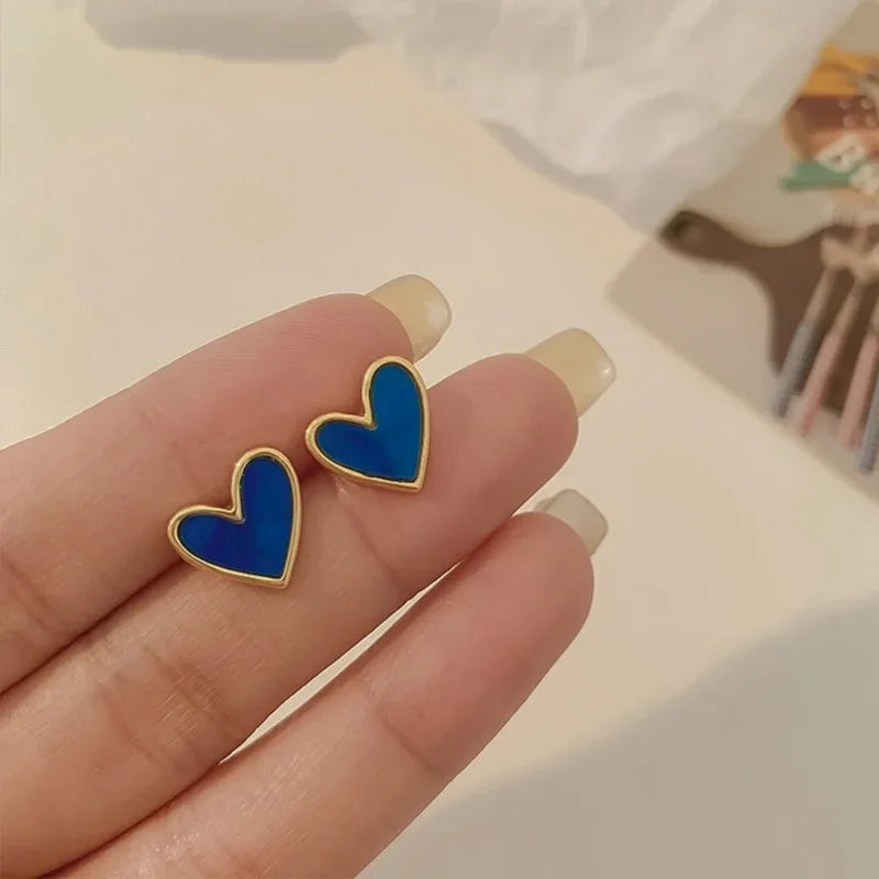 Heart Pearl Earrings