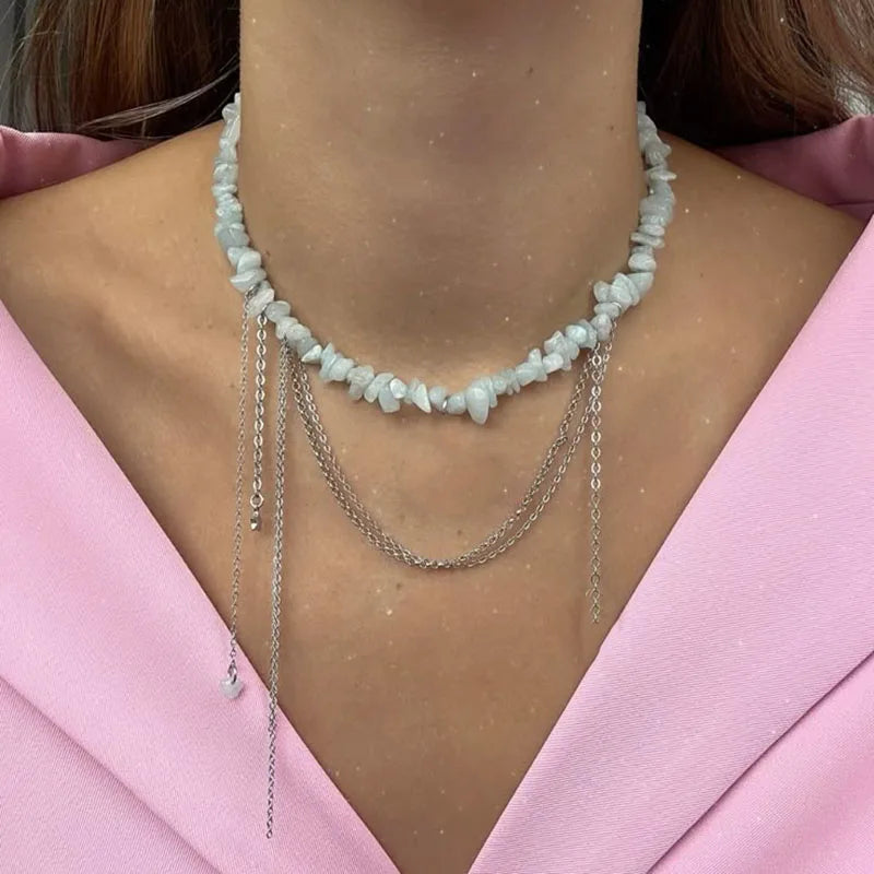 Elegant Multilayer Tassel Chain