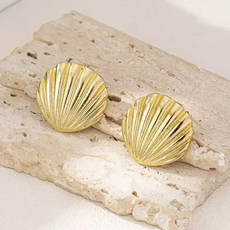 Texture Stud Earrings