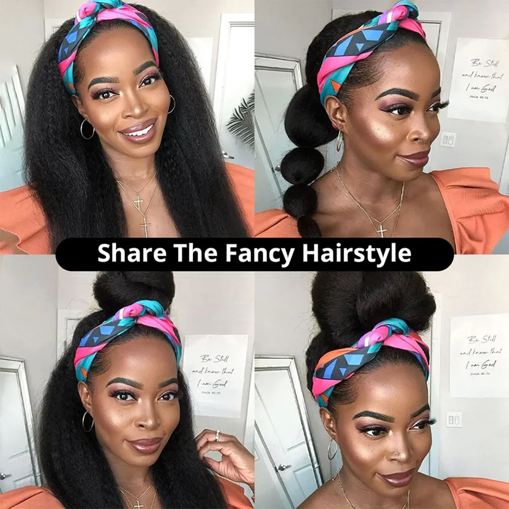 Kinky Remy Human Hair Wig