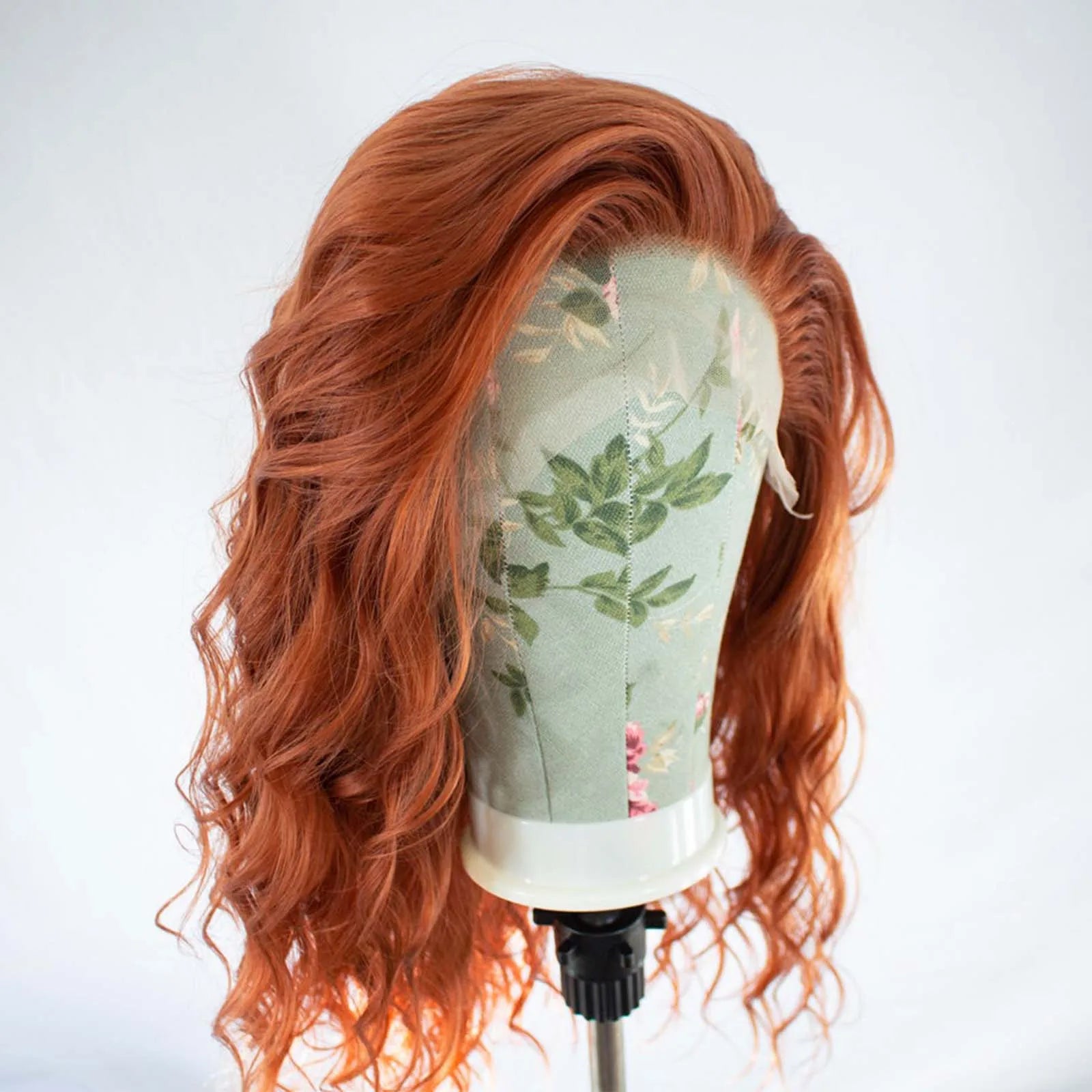 Ginger Orange Synthetic Lace Front Wig
