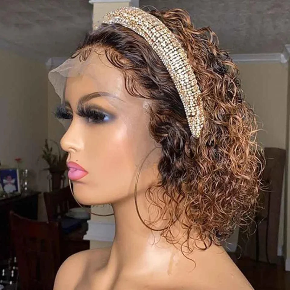 Short Human Hair Wig