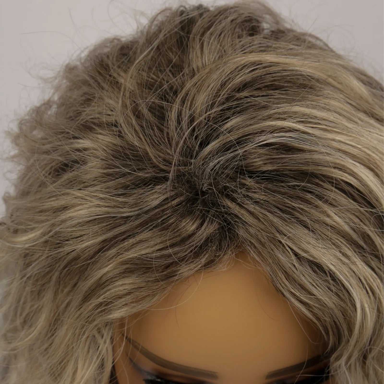 Ombre Ash Blonde Long Water Wave