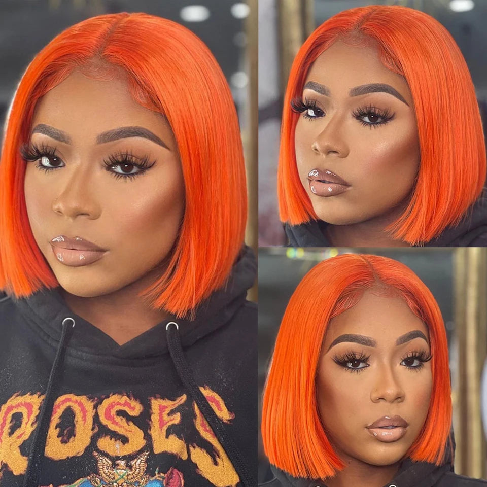 Sleek Straight Short Bob Wig