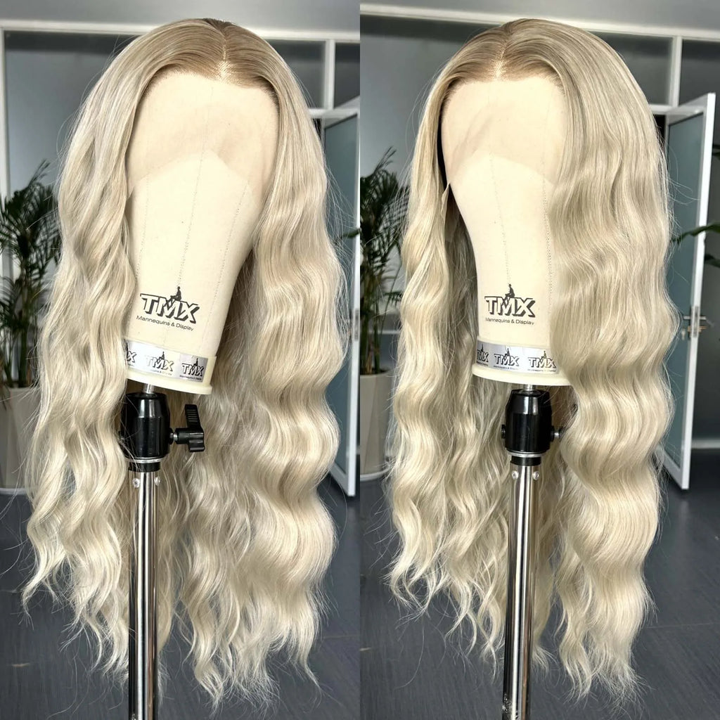 Ombre Ash Blonde Wig