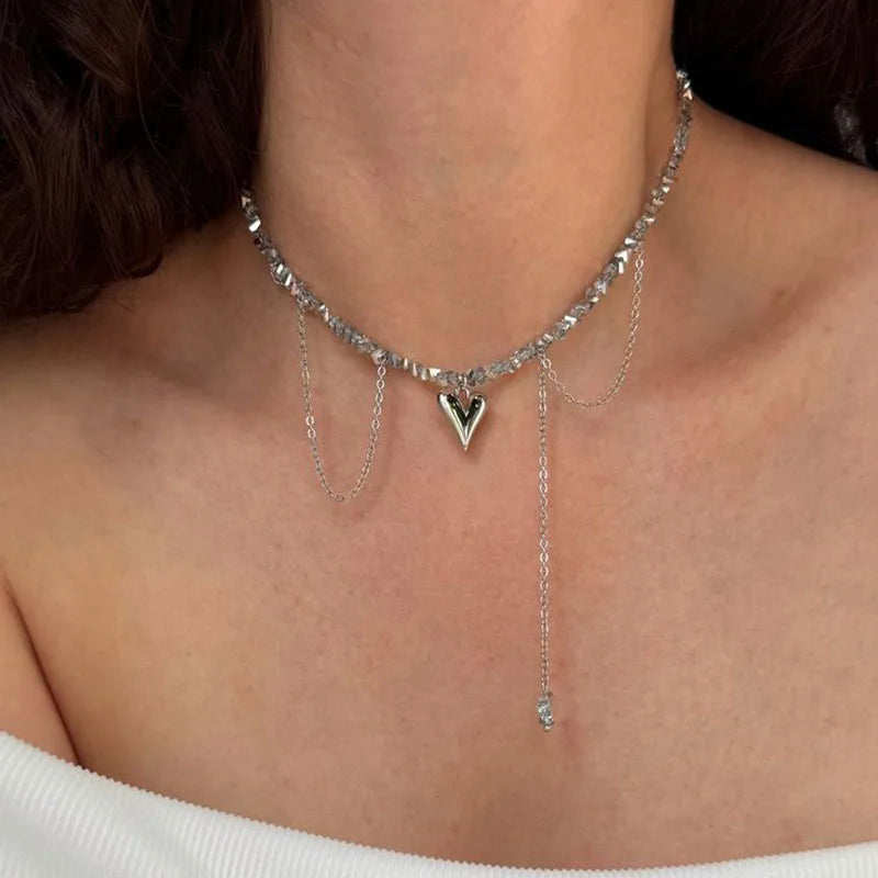 Elegant Multilayer Tassel Chain