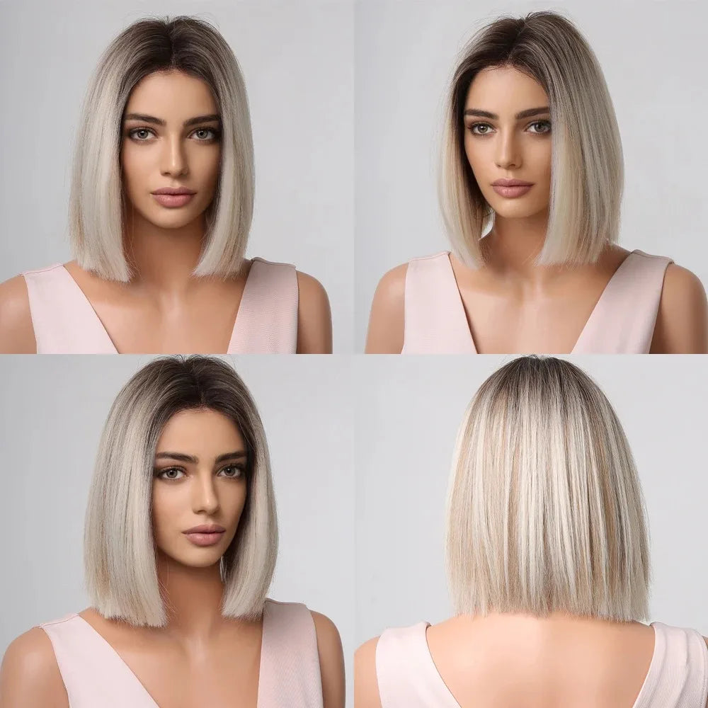 Ombre Blonde Lace Front Wig