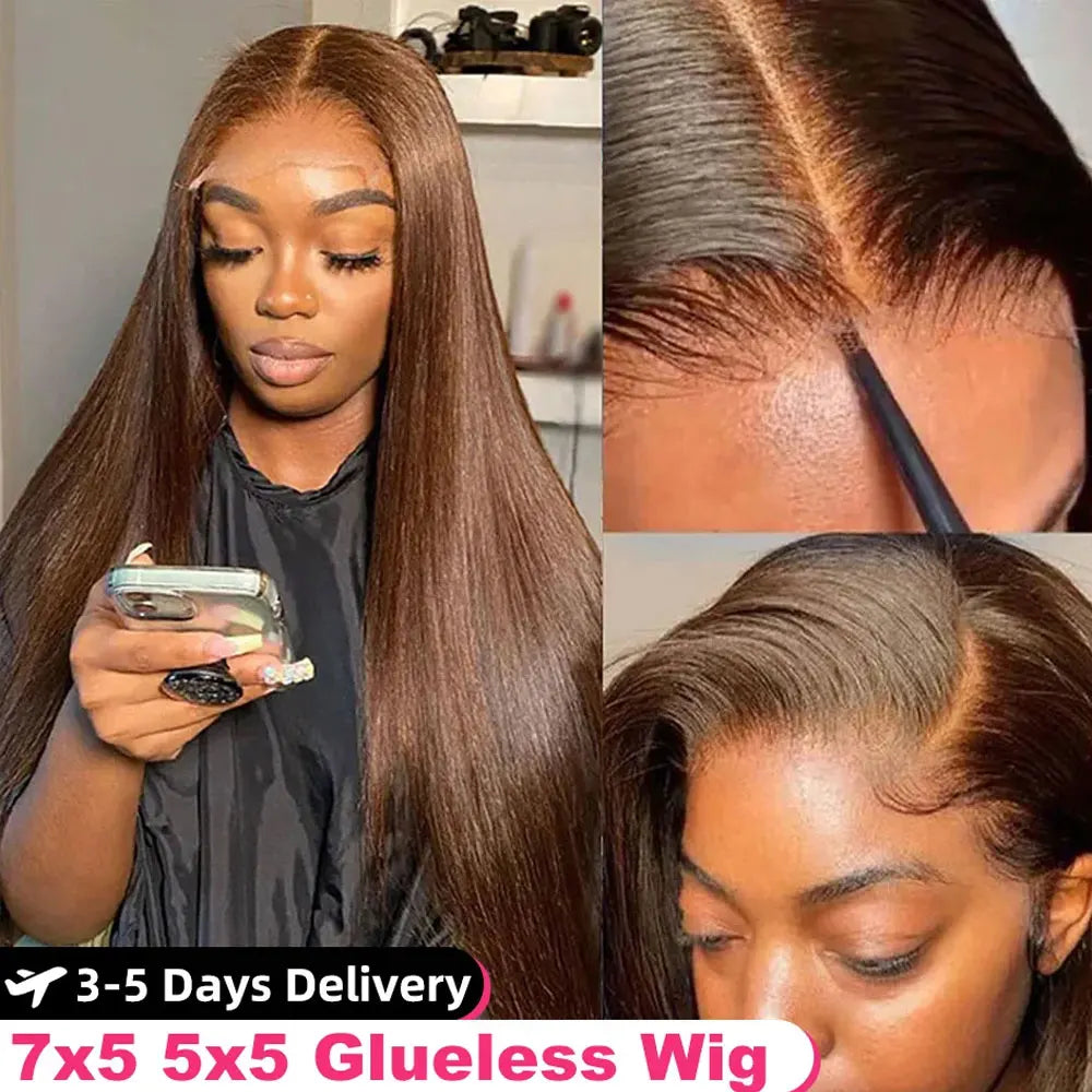 Wear And Go Glueless Wig Human Hair