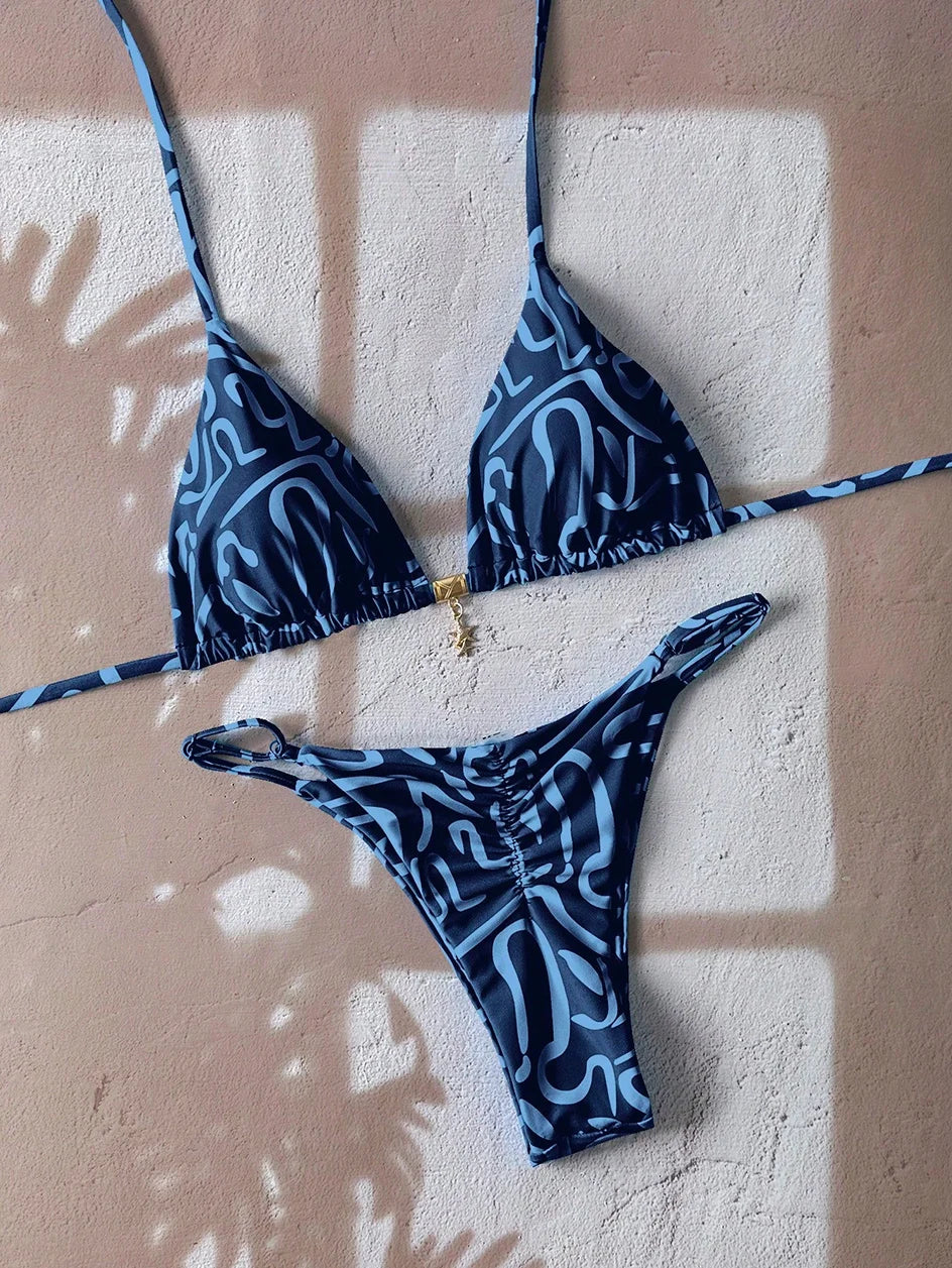 Leopard Push Up Bikinis