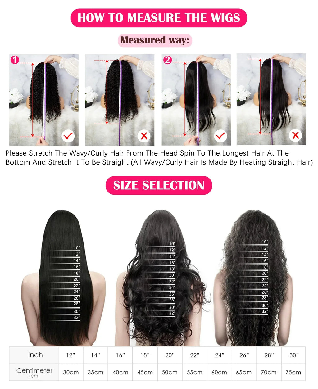 46 44 Inch Bone Straight Lace Frontal Human Hair Wigs gluless