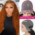 Ginger Orange 13X6 Lace Frontal Wigs