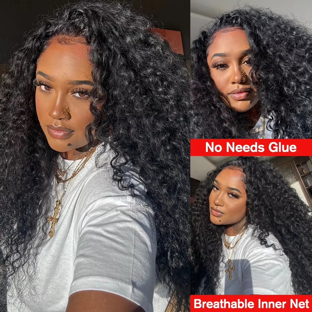 Kinky Curly Flip Over Human Hair