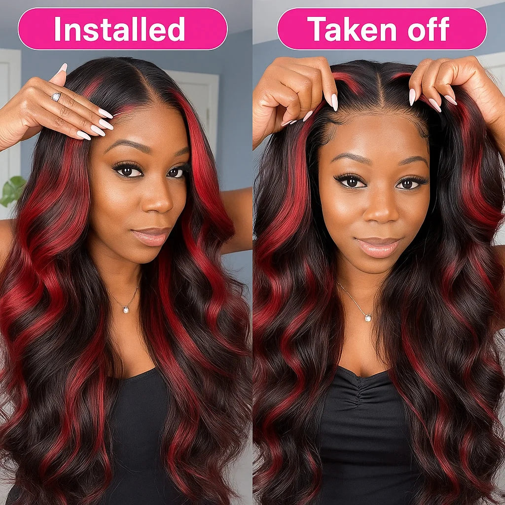 Highlight 5x5 Glueless Wigs Human Hair