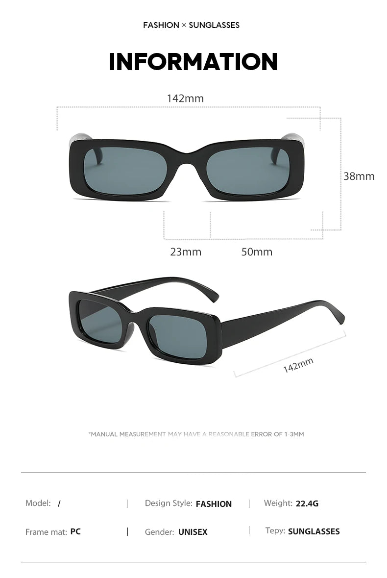Black Square Sunglasses