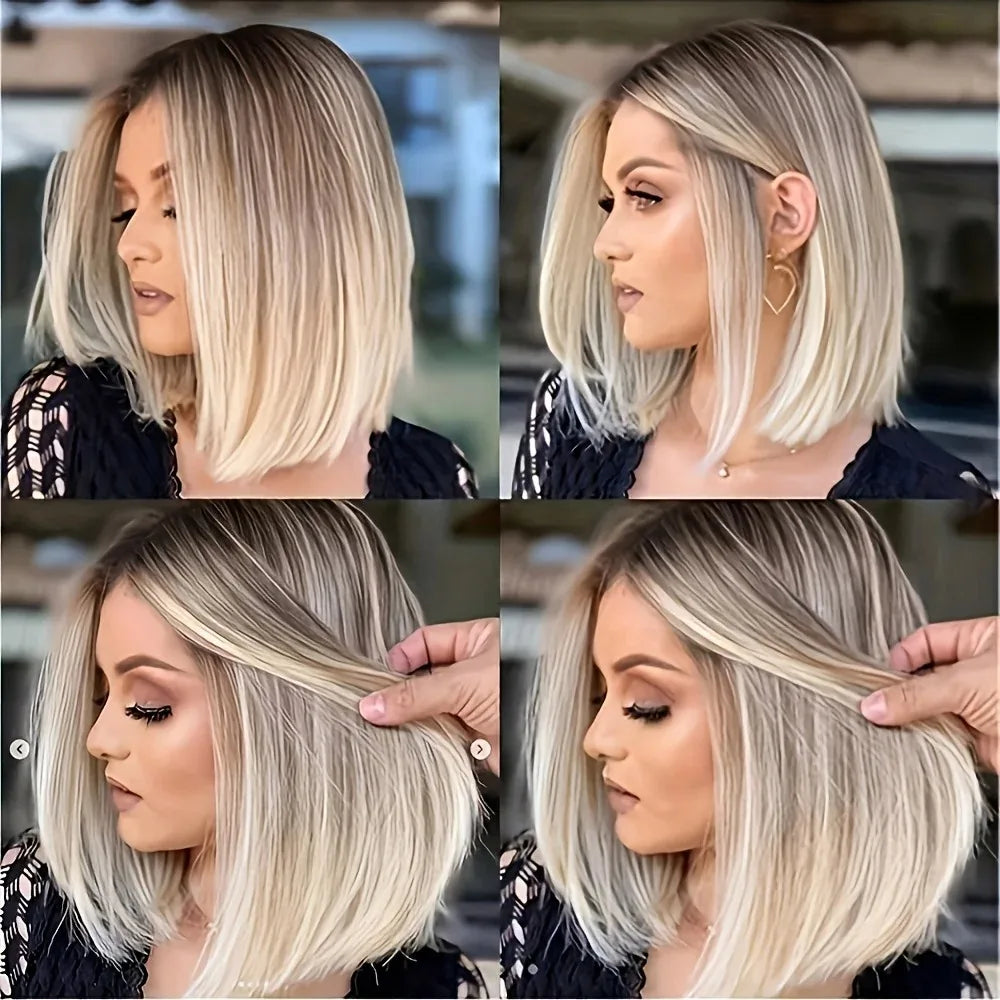 Ombre Blonde Lace Front Wig