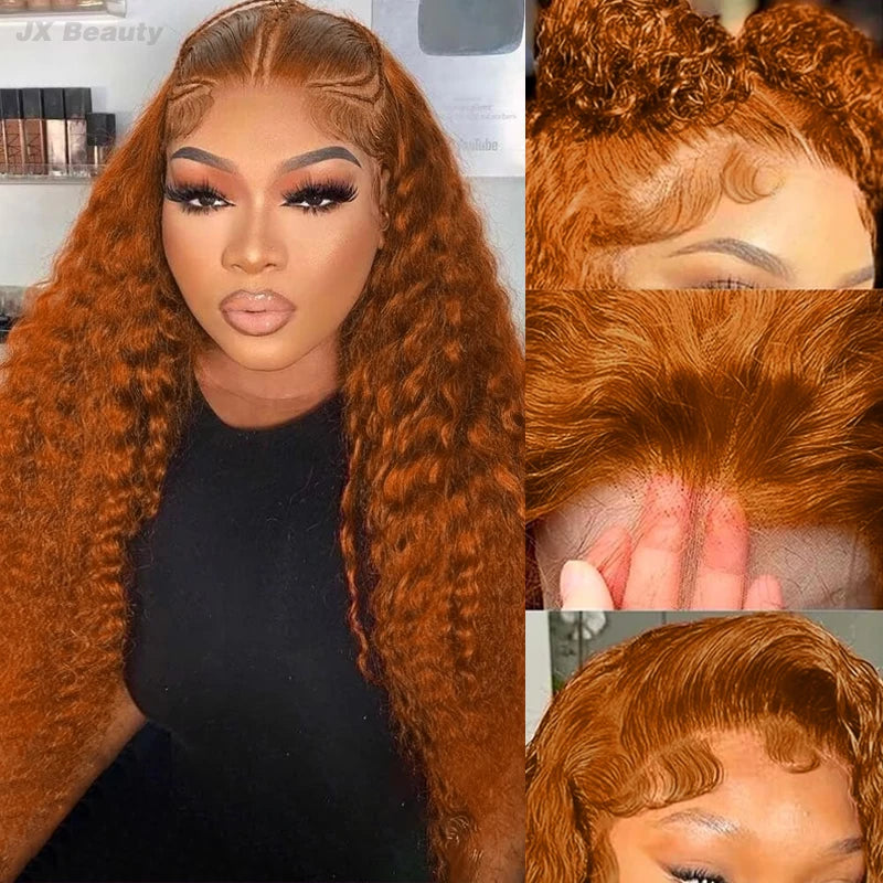 Ginger Orange 13X6 Lace Frontal Wigs