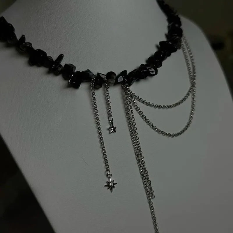 Elegant Multilayer Tassel Chain