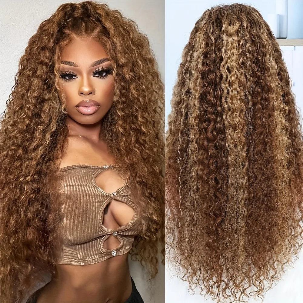 Human Hair Burgundy Wigs