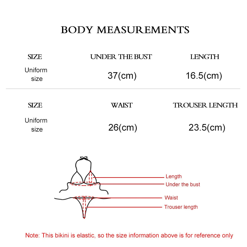 Backless Adjustable Lace-up Swimsuit