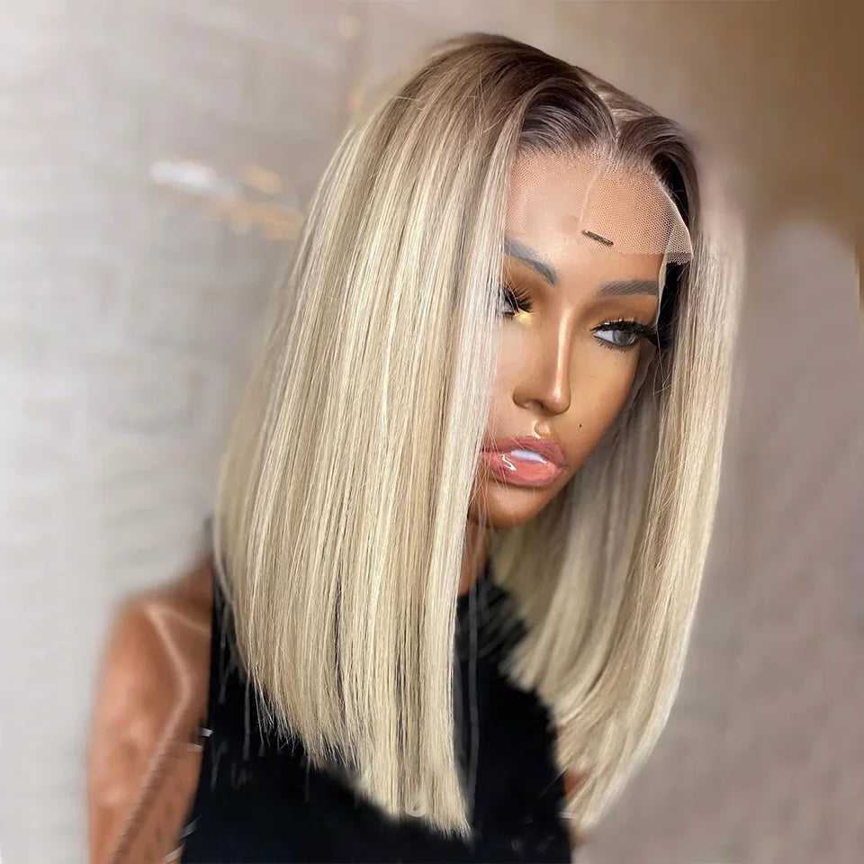 Ombre Blonde Lace Front Wig