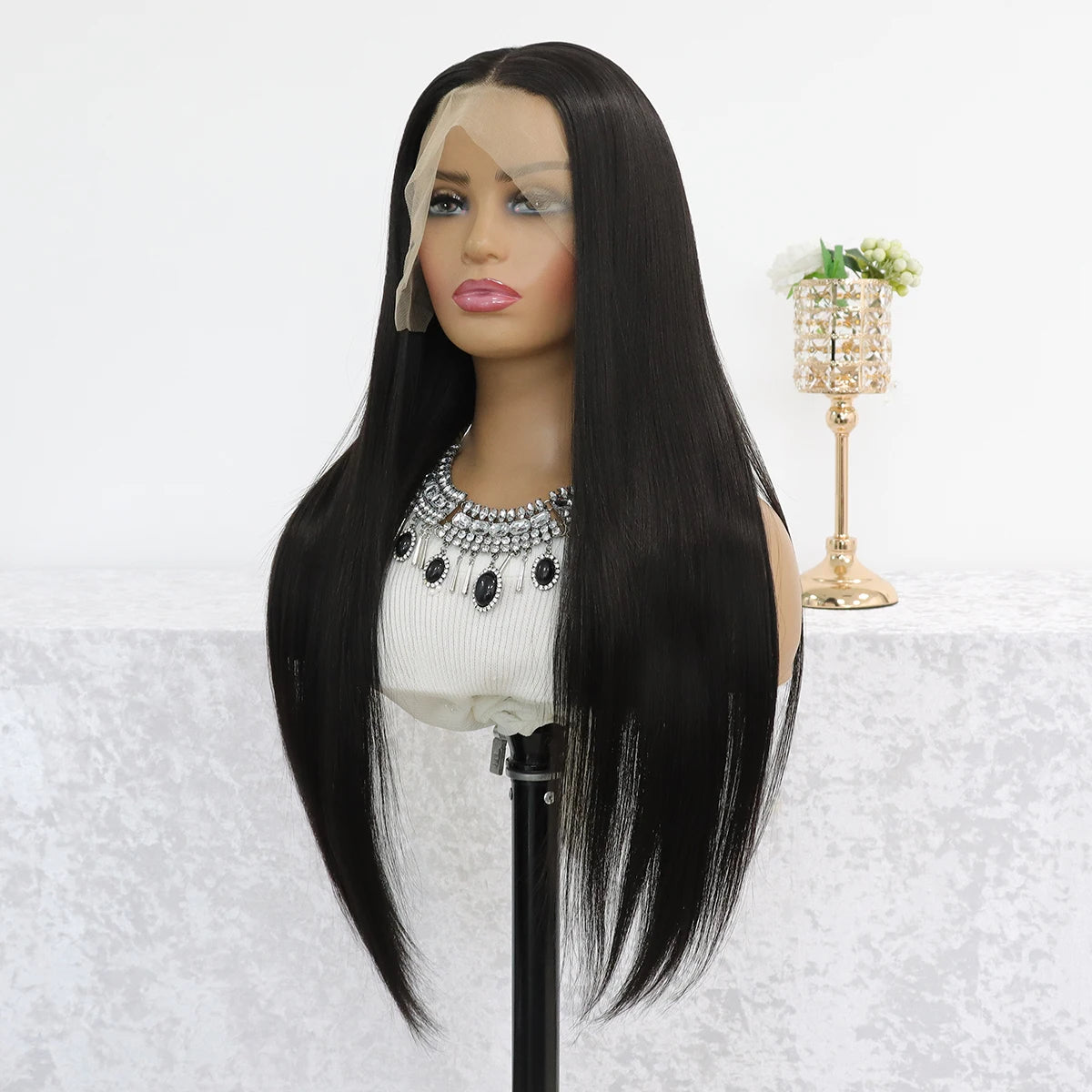 13*4 Lace Front gluless Wigs Straight