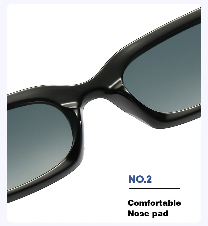 Black Square Sunglasses