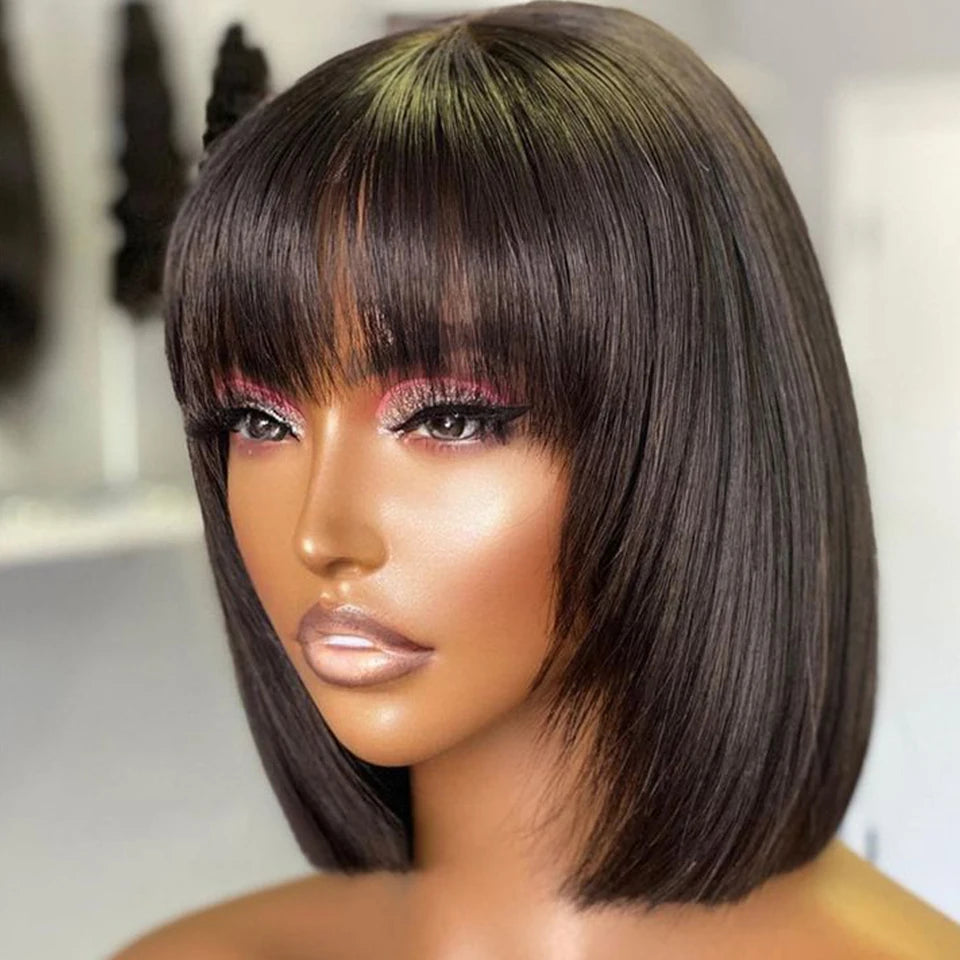 Brazilian 99J Red Short Bob Human Hair