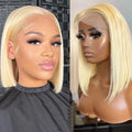 Ginger Orange HD Transparent Short Bob