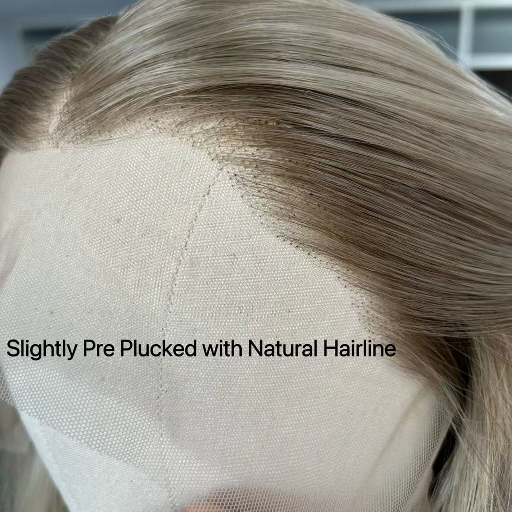 Ombre Ash Blonde Wig