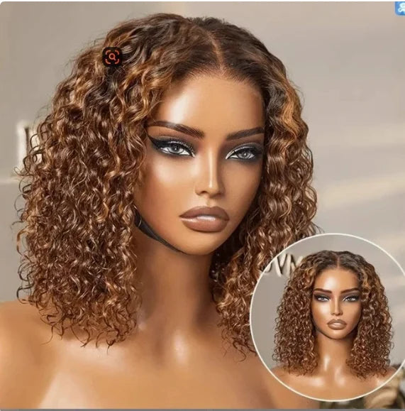 Ombre Brown Water Wave
