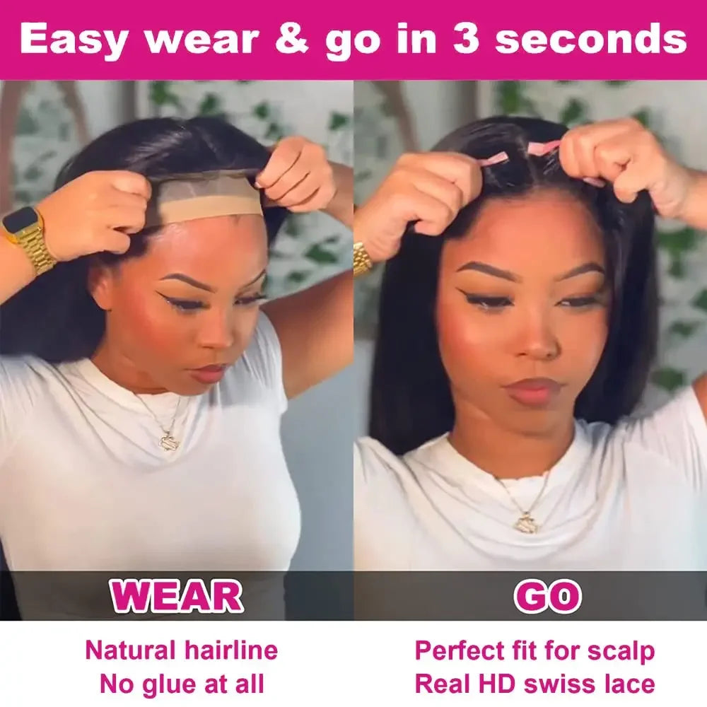 Wear And Go Glueless Hair Wigs