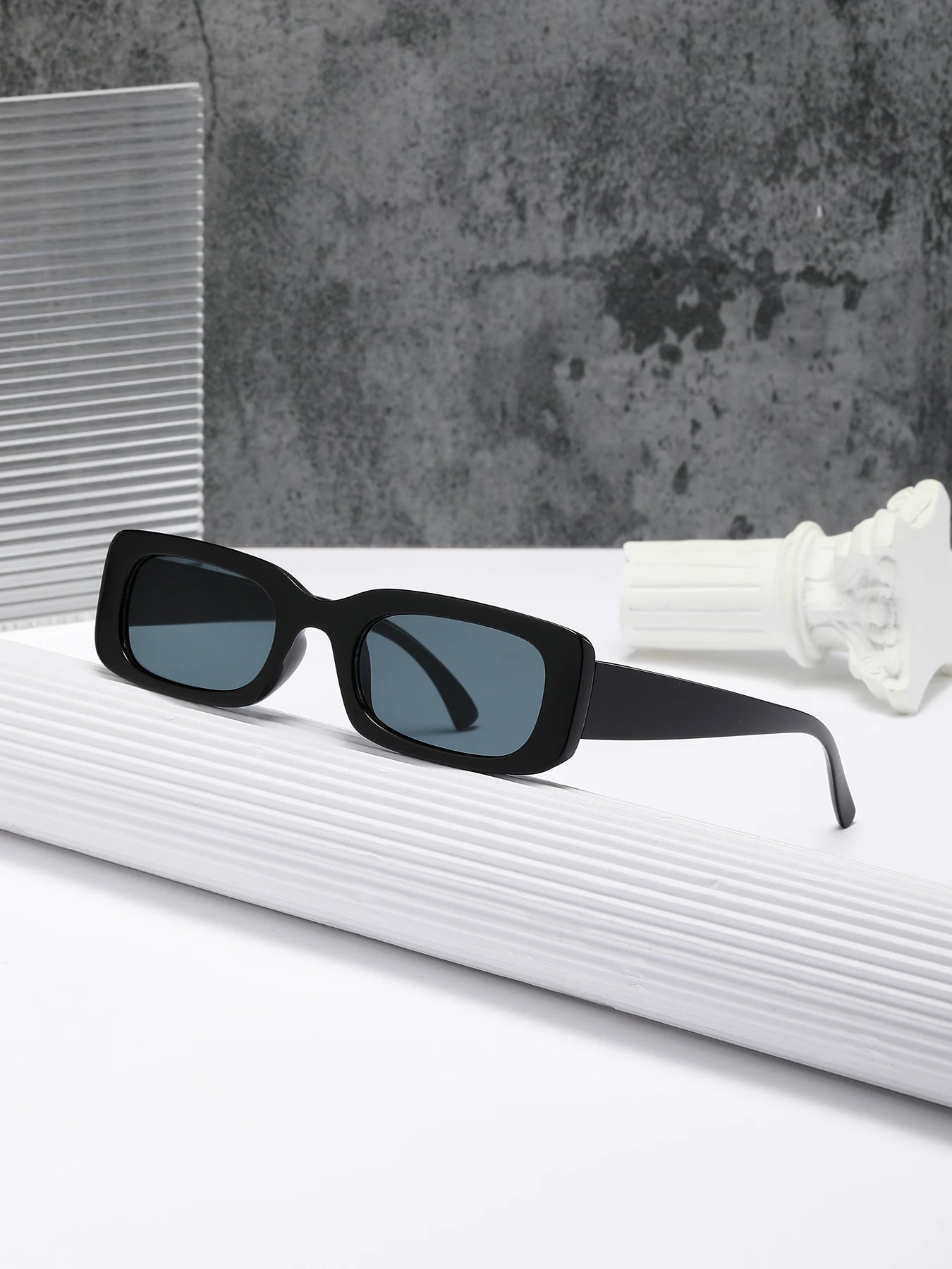 Black Square Sunglasses
