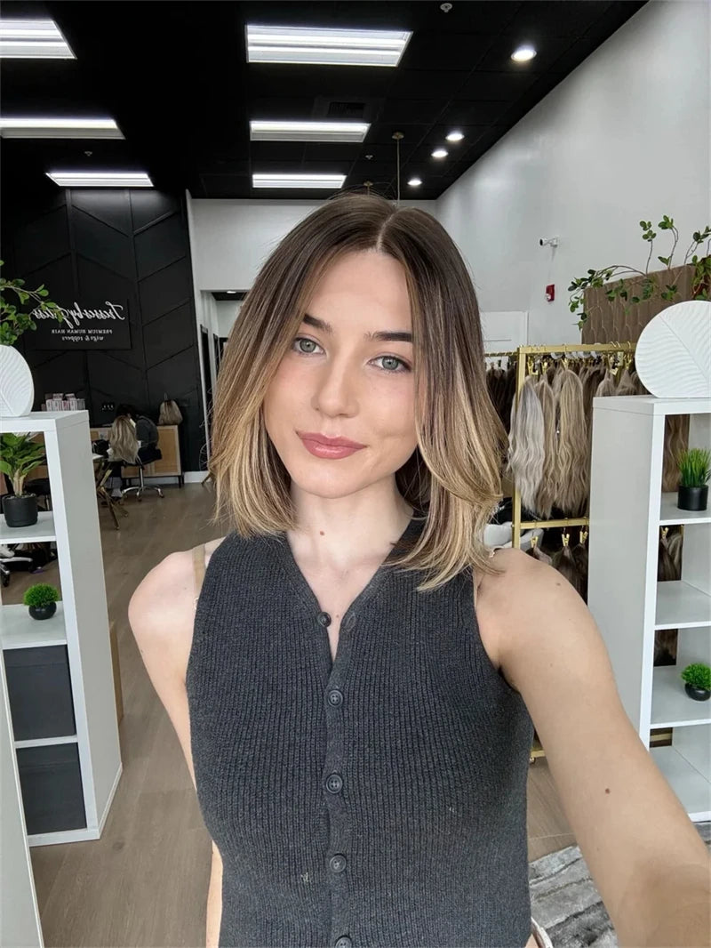 2026 Ombre Honey Blond Wig