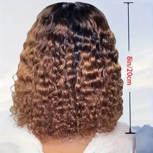 Ombre Brown Water Wave