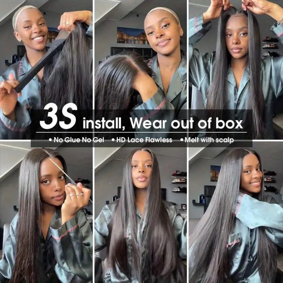 Glueless Virgin Human Hair