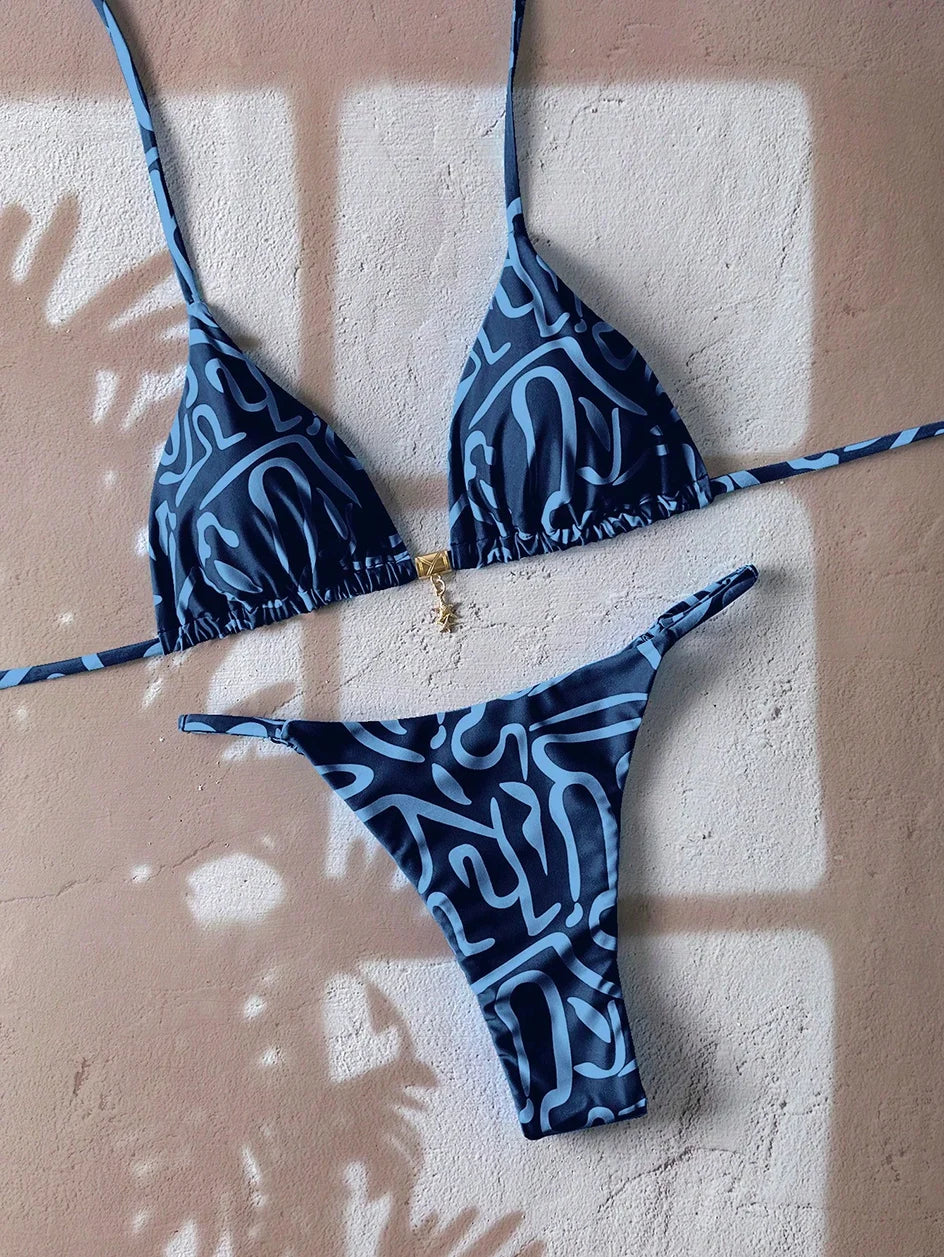 Leopard Push Up Bikinis
