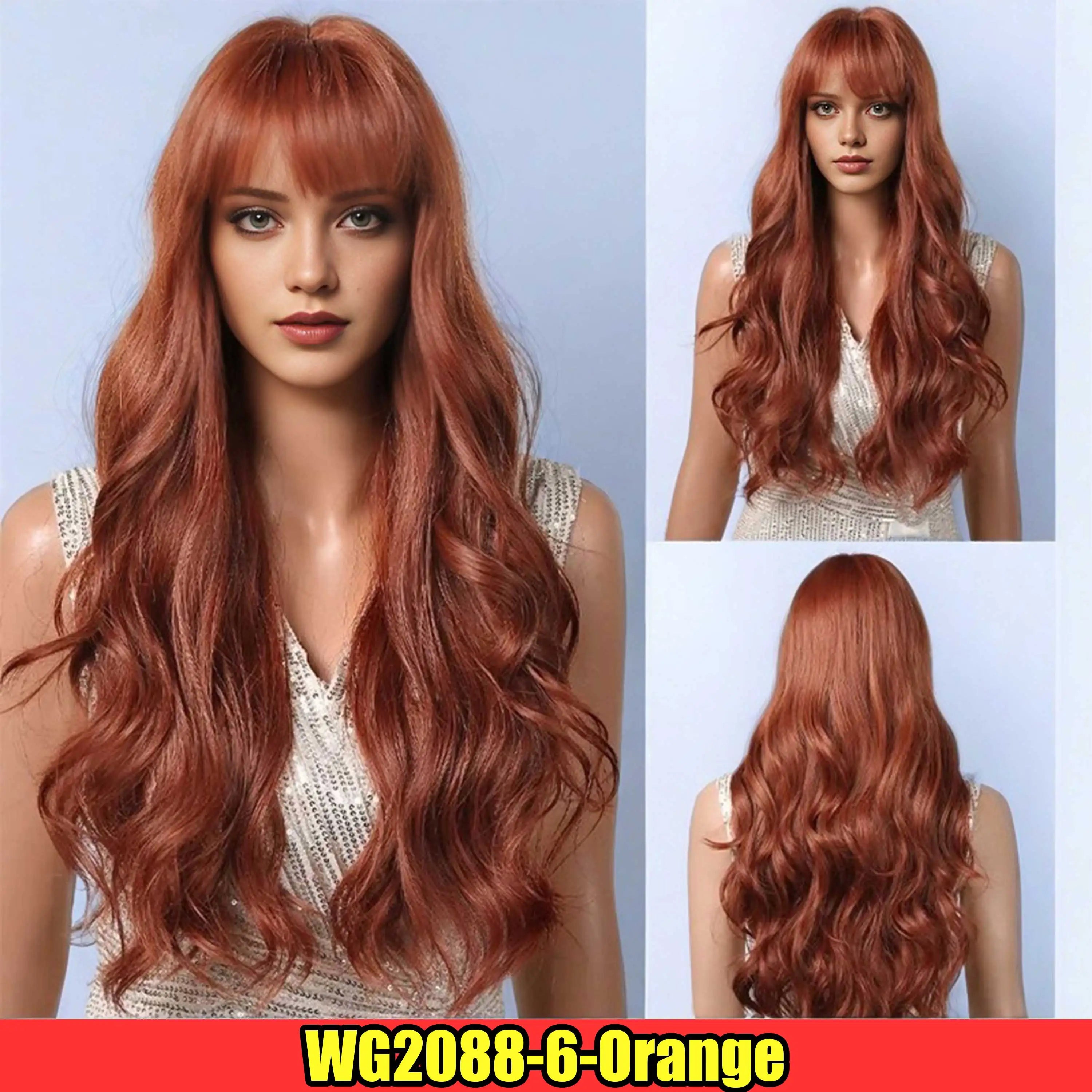 Ombre Blonde Curly Wig