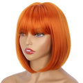 Brazilian 99J Red Short Bob Human Hair