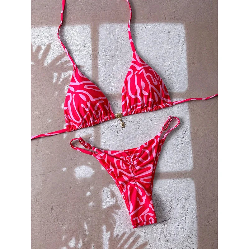 Leopard Push Up Bikinis