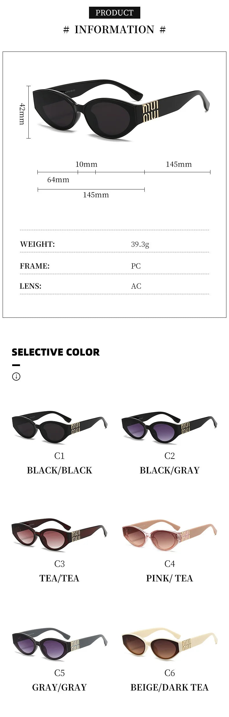 Luxury Glamour Sunglasses