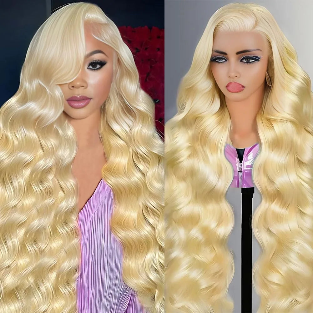 Ombre Ash Blonde With Dark Roots